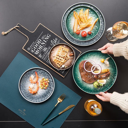 Majestic Dinnerware Set (12 total plates)