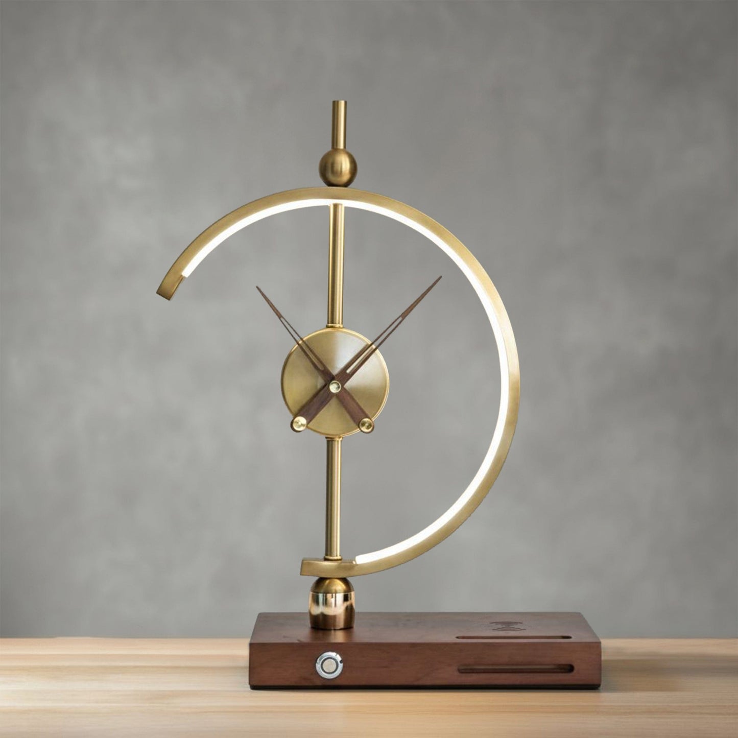 Khonsu Clock Lamp (Wireless Charging)