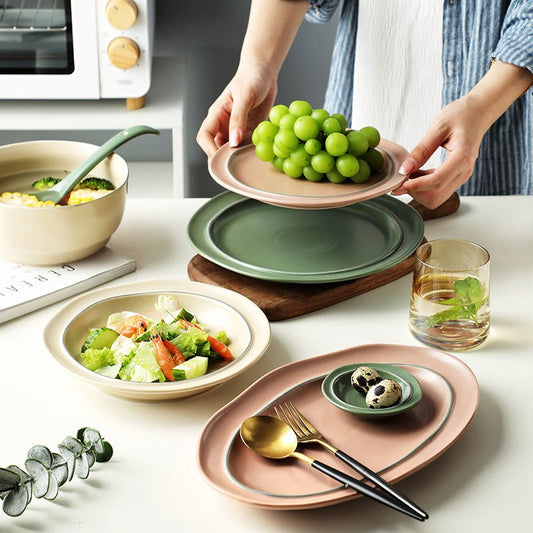 Serendipity Dinnerware Set (Set of 12 plates)