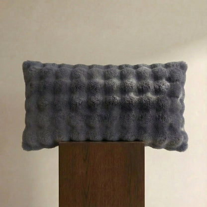 Rabbit Faux-Fur Pillow