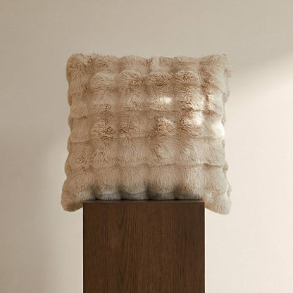 Rabbit Faux-Fur Pillow