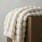 Rabbit Faux-Fur Blanket Throw
