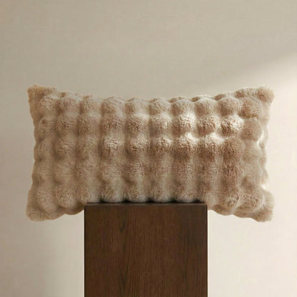 Rabbit Faux-Fur Pillow