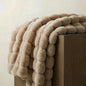 Rabbit Faux-Fur Blanket Throw