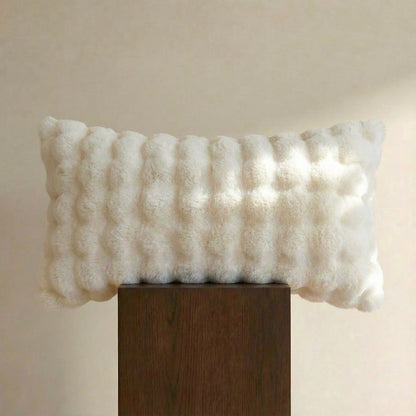 Rabbit Faux-Fur Pillow